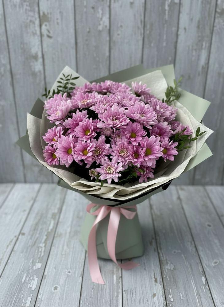 Букет цветов из: Хризантемы в Дубовской