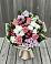 Букет цветов из: Альстромерии, Гвоздики, Розы и Хризантемы в Дубовской