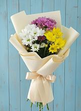 Букет цветов из:  Хризантемы в Дубовской