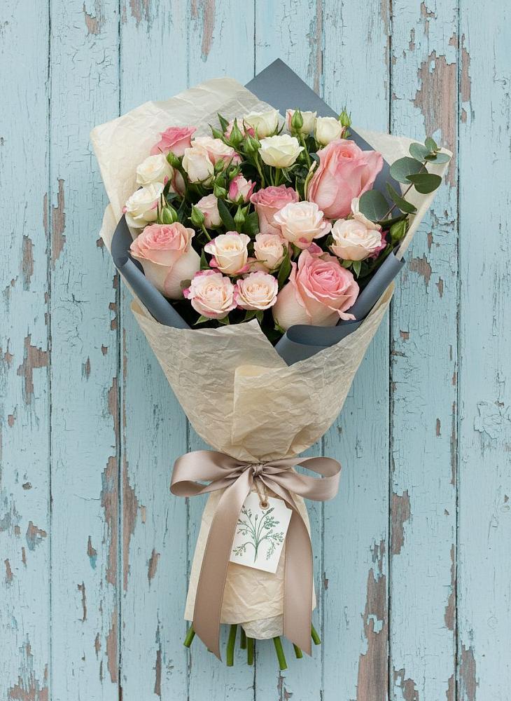 Букет цветов из: Розы в Дубовской