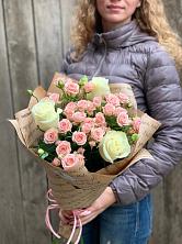 Букет цветов из:  Розы в Дубовской
