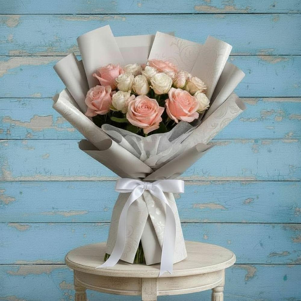 Букет цветов из: Розы в Дубовской