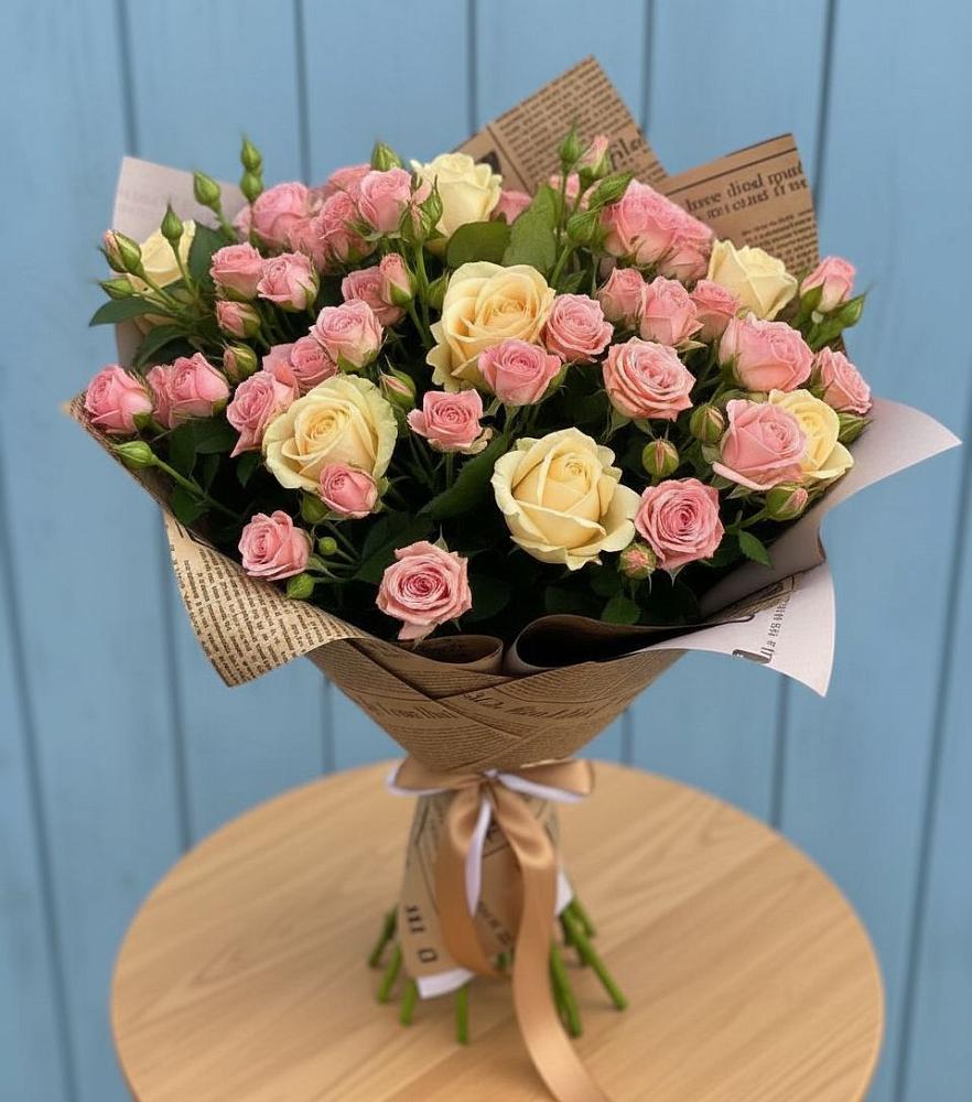 Букет цветов из: Розы в Дубовской