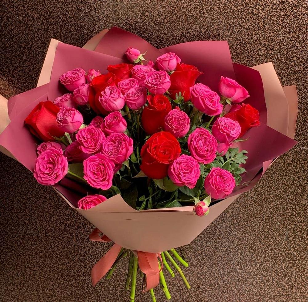 Букет В объятьях нежности в Дубовской