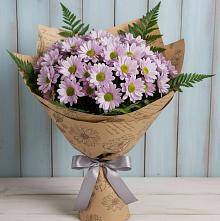 Букет цветов из:  Хризантемы #REPLACE_PRED# Дубовской