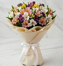 Букет цветов из:  Альстромерии в Дубовской