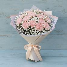 Букет цветов из:  Гвоздики в Дубовской