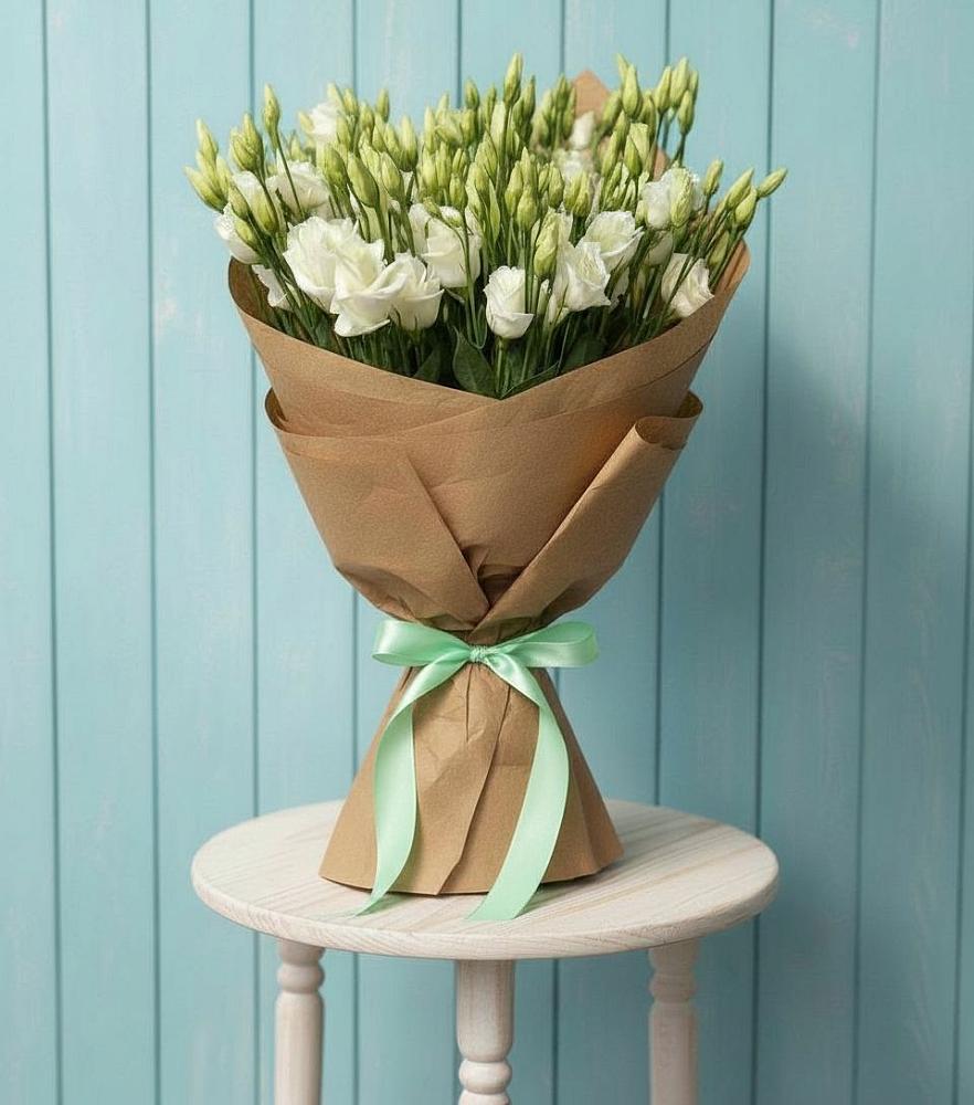 Букет цветов из: Лизиантусы в Дубовской