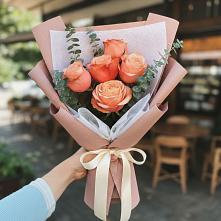 Букет цветов из:  Розы #REPLACE_PRED# Дубовской