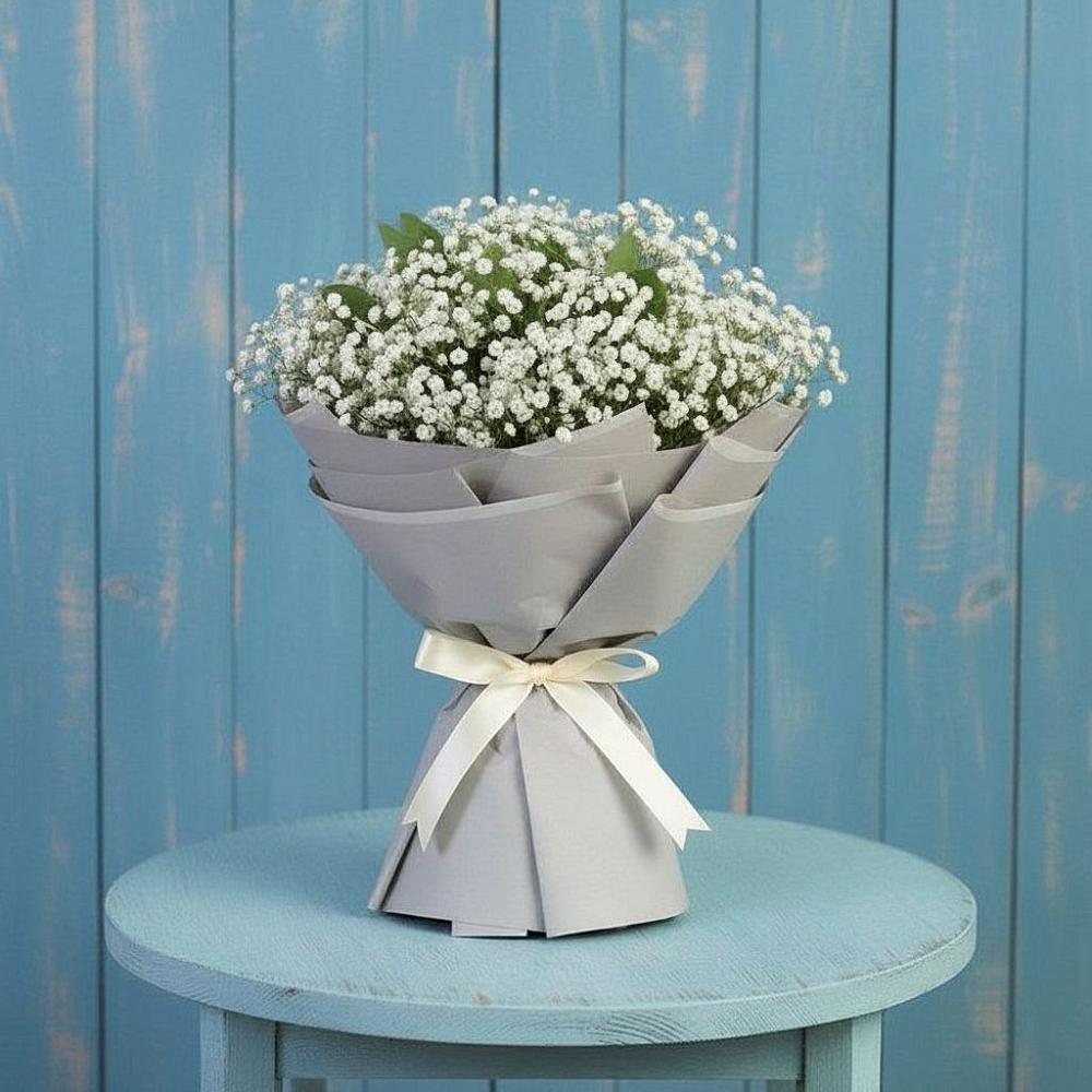 Букет цветов из: Гипсофила в Дубовской