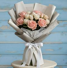 Букет цветов из:  Розы в Дубовской