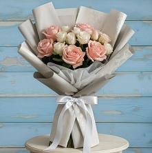 Букет цветов из:  Розы в Дубовской