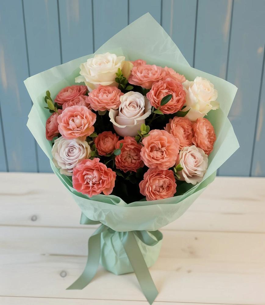 Букет цветов из: Розы в Дубовской