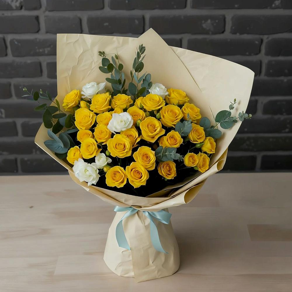 Букет цветов из: Розы в Дубовской