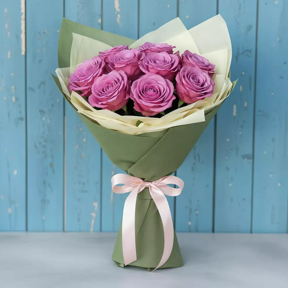 Букет Розы Фёрст Леди в Дубовской