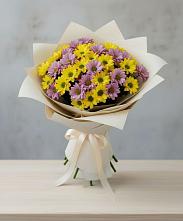 Букет цветов из:  Хризантемы в Дубовской