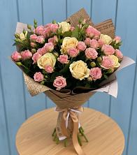 Букет цветов из:  Розы в Дубовской