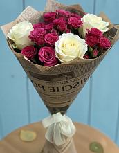Букет цветов из:  Розы #REPLACE_PRED# Дубовской