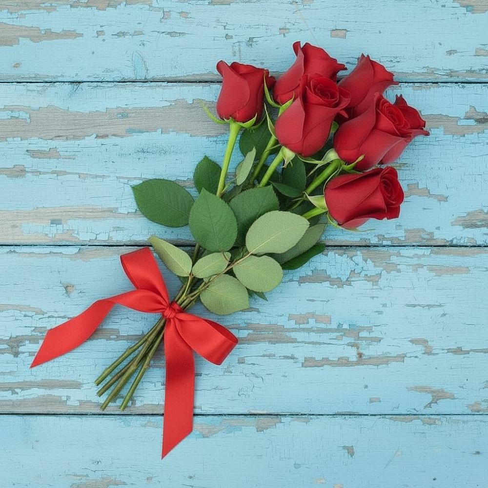 Букет Красные розы в Дубовской