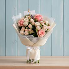 Букет цветов из:  Розы в Дубовской
