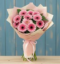 Букет цветов из:  Герберы в Дубовской