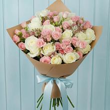 Букет цветов из:  Розы #REPLACE_PRED# Дубовской